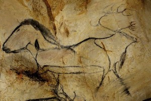 GROTTE CHAUVET CHEVAL ET RENNE