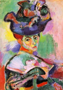 FEMME AU CHAPEAU 1905